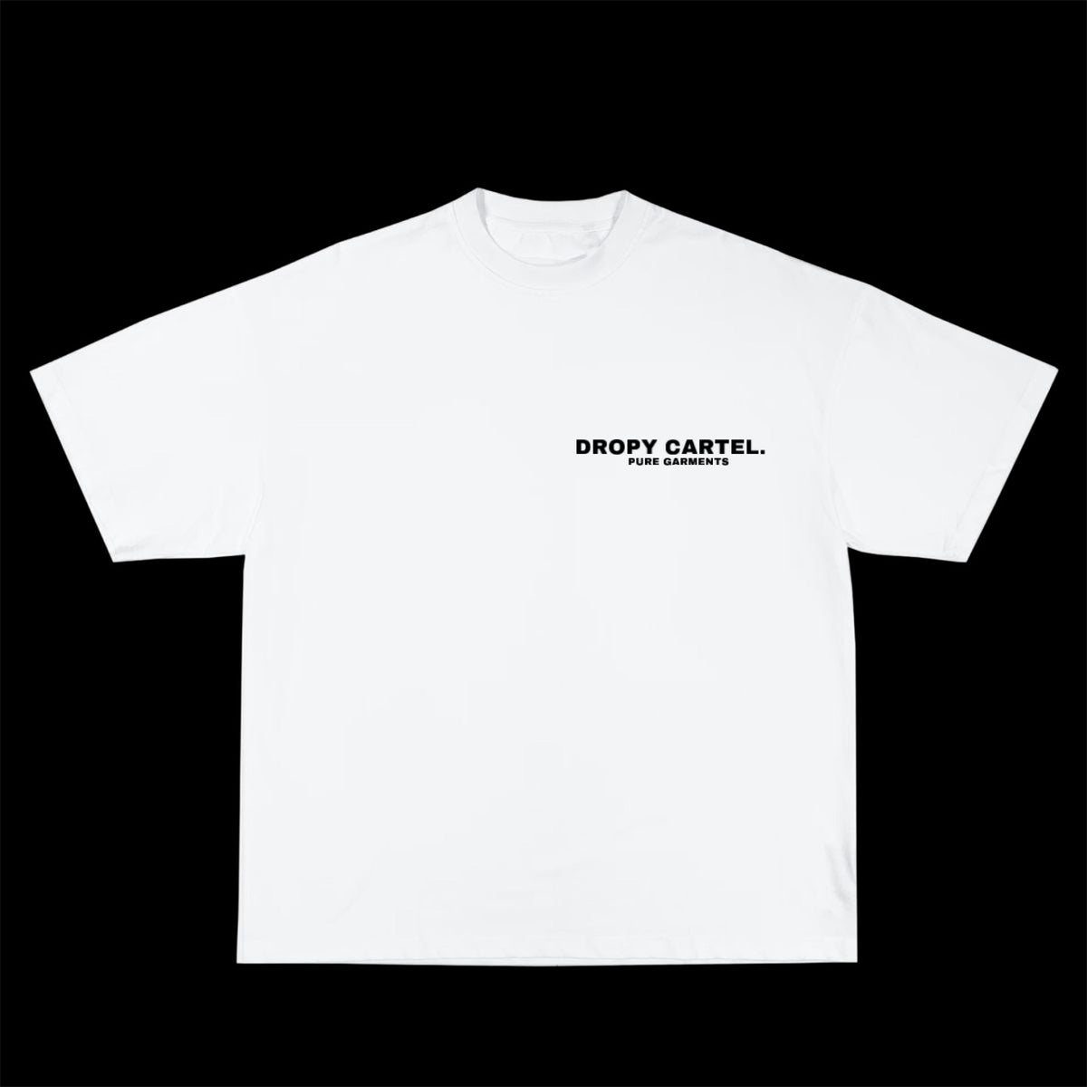 DROPY CARTEL T-SHIRT ( WHITE )